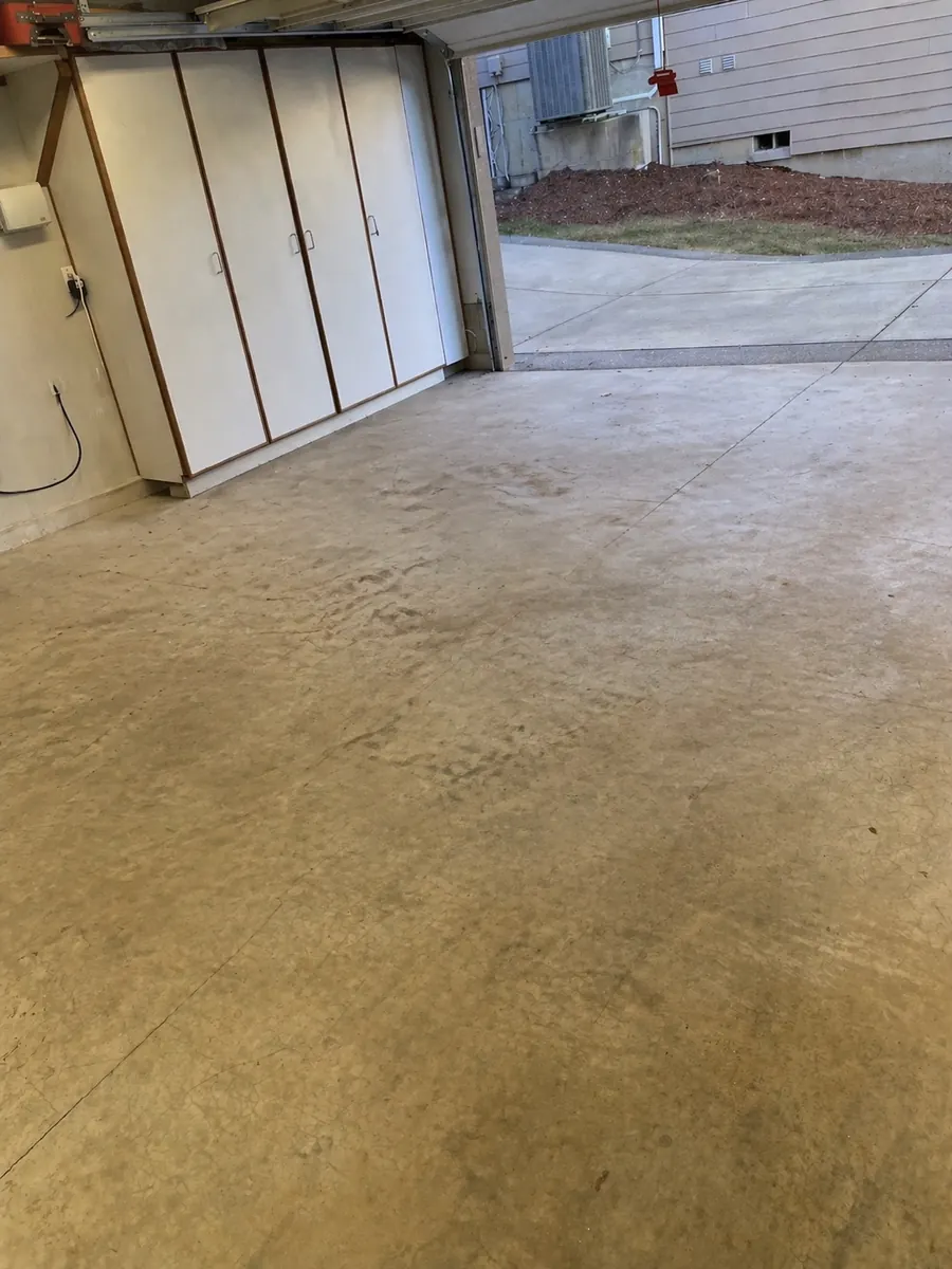 Cleared garage after rental cleanout