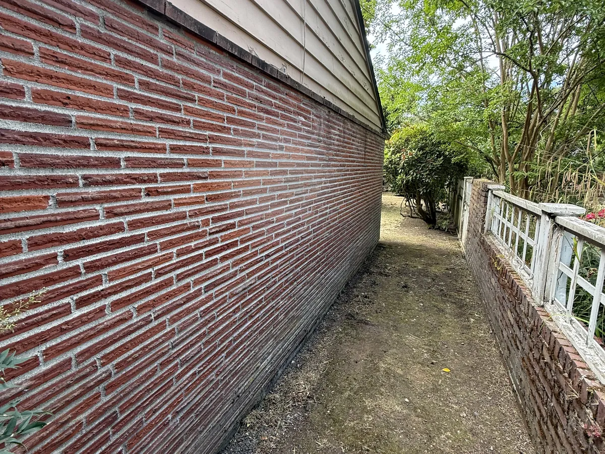 Cleared space after a local Columbia Junk Removal cleanup
